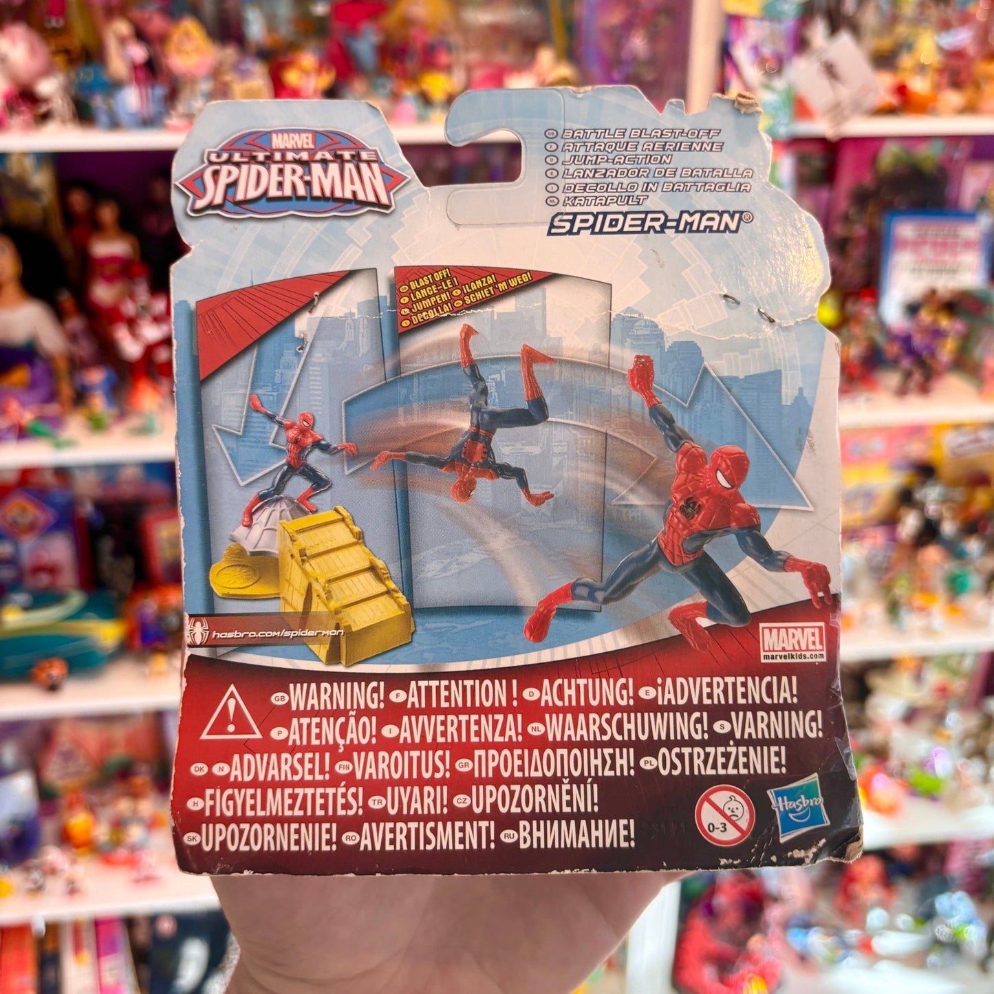 Ultimate Spider - Man: Battle Blast Off (Playset) - PopCultGang