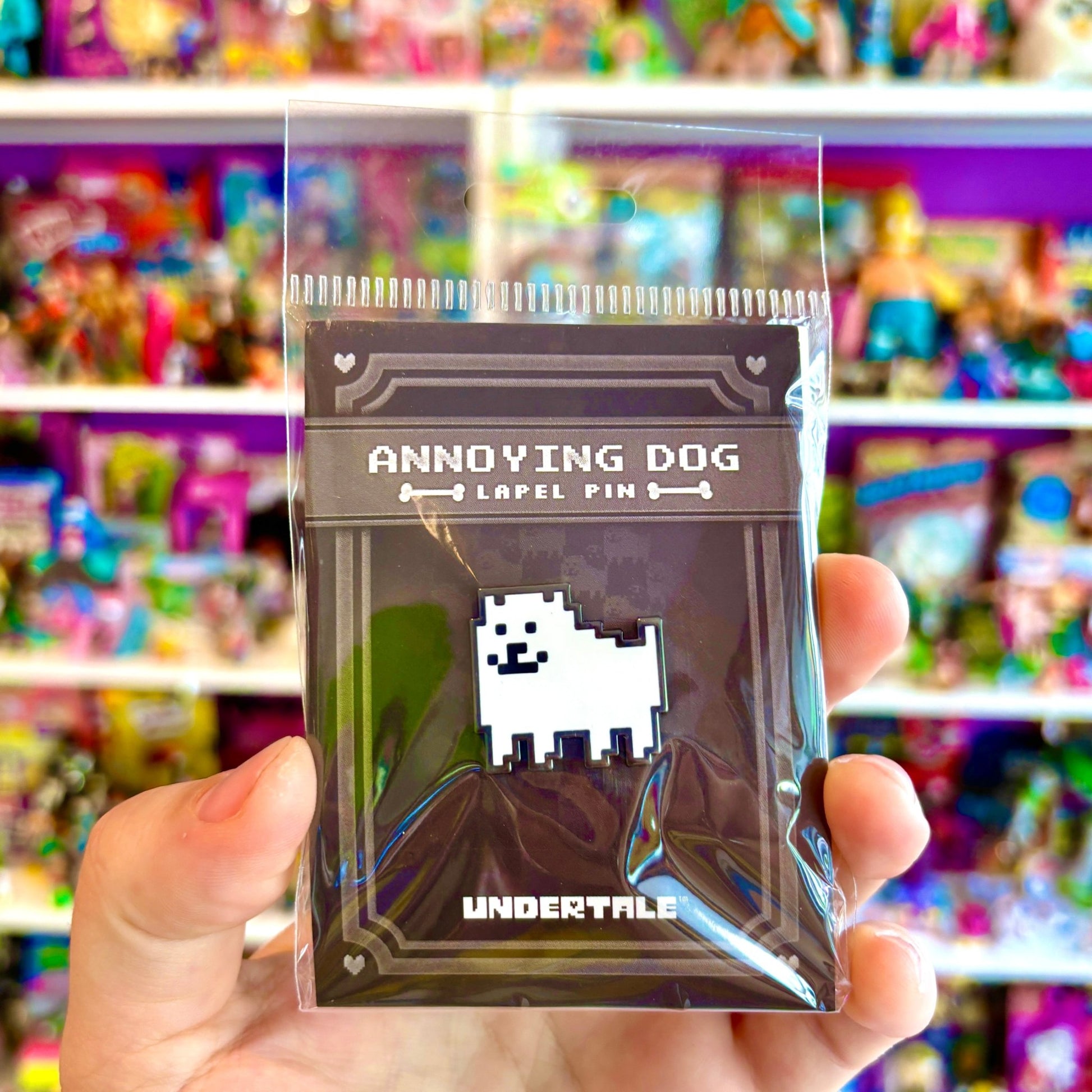 Undertale - Annoying Dog Lapel Pin (Fangamer) - PopCultGang