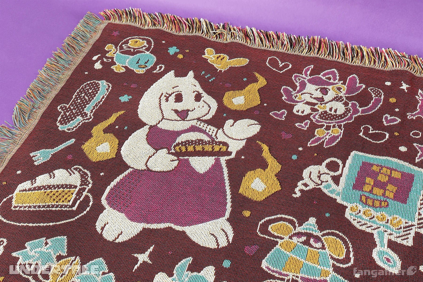 Undertale: Friends and Foes Throw Blanket (Fangamer) - PopCultGang