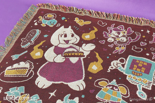 Undertale: Friends and Foes Throw Blanket (Fangamer) - PopCultGang