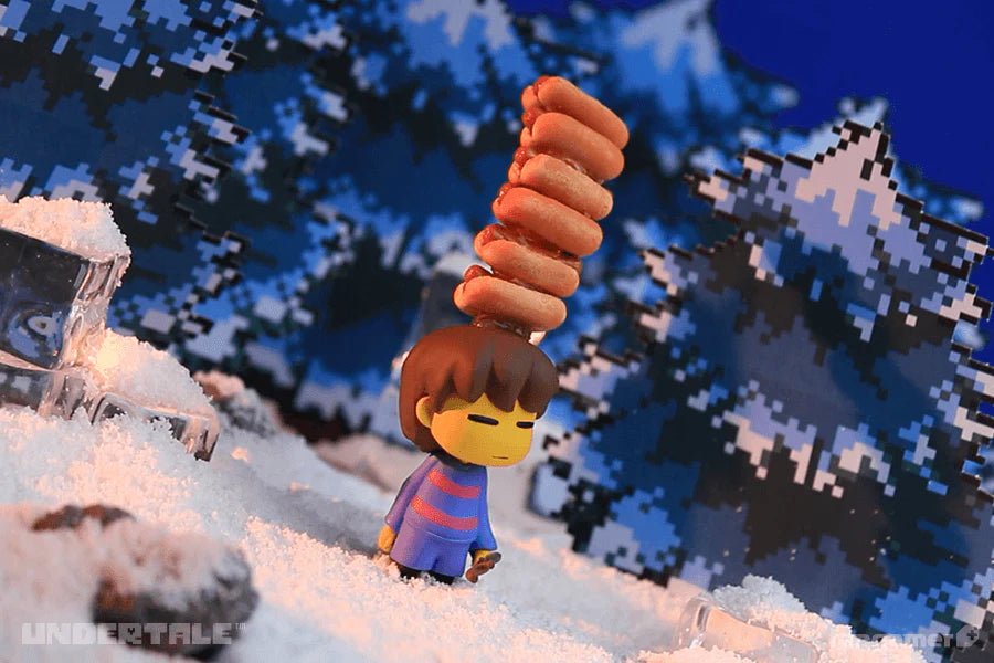 Undertale: The Human Little Buddy Inaction Figure (Fangamer) - PopCultGang