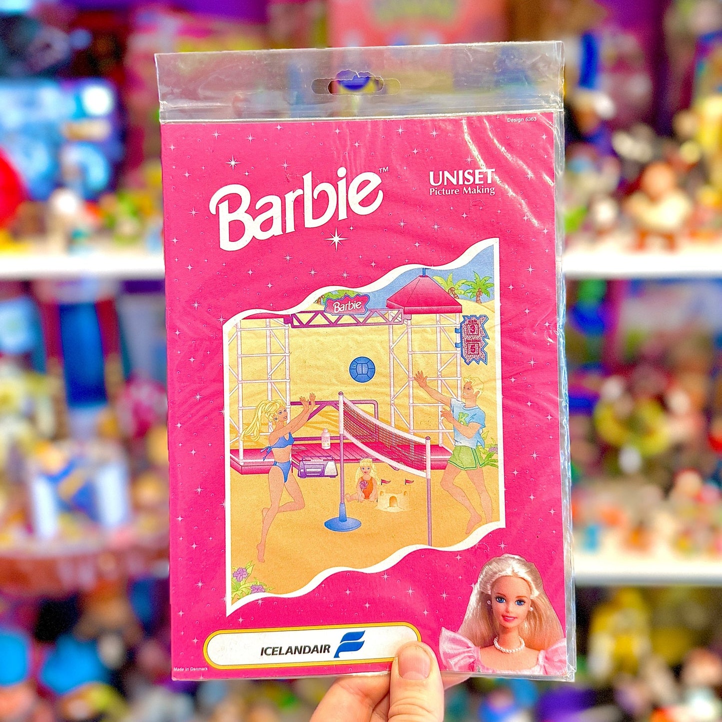 Uniset: Barbie On The Beach Volleyball Sticker Playset (90s) - PopCultGang