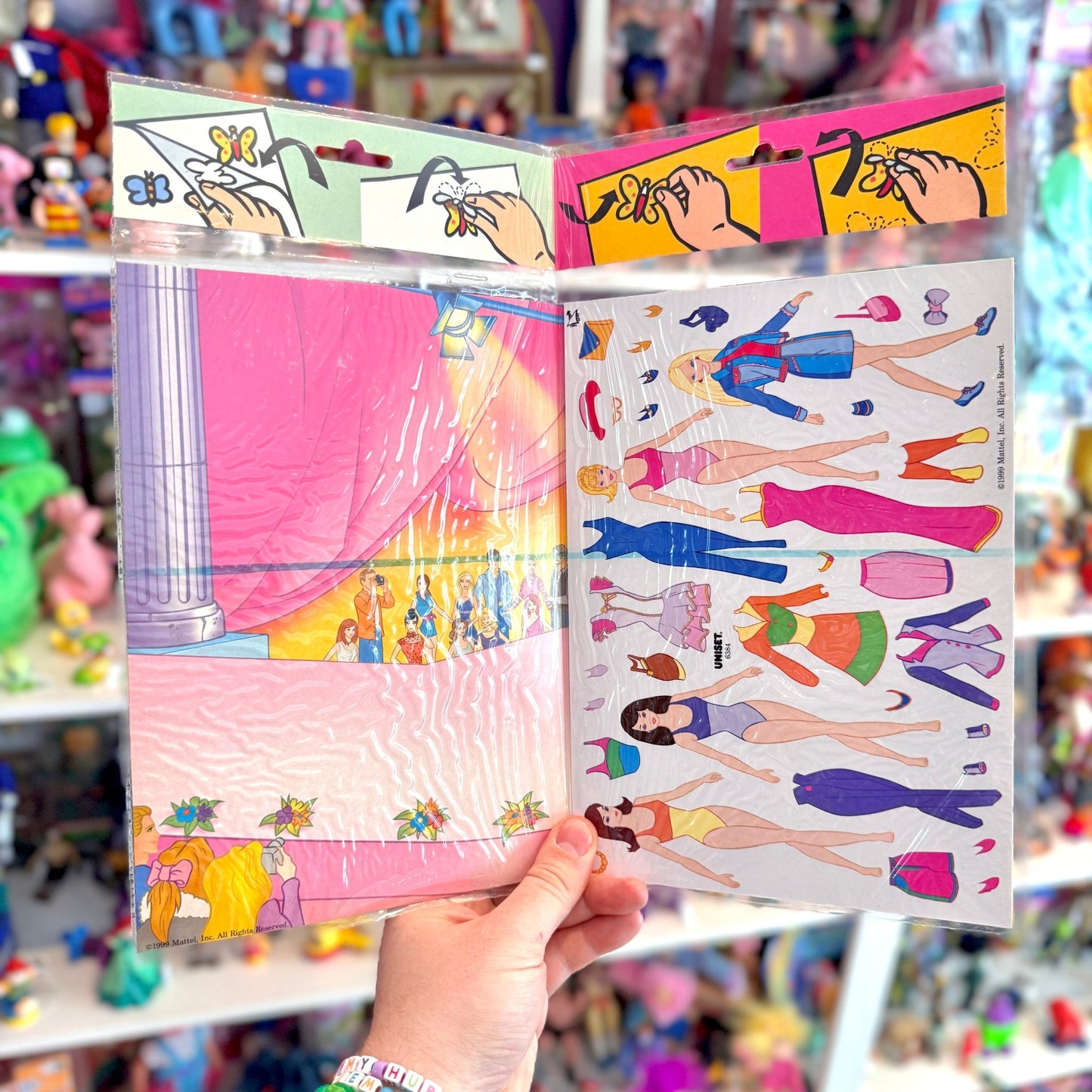 Uniset: Barbie - The Fashion Show Sticker Playset (2000s) - PopCultGang