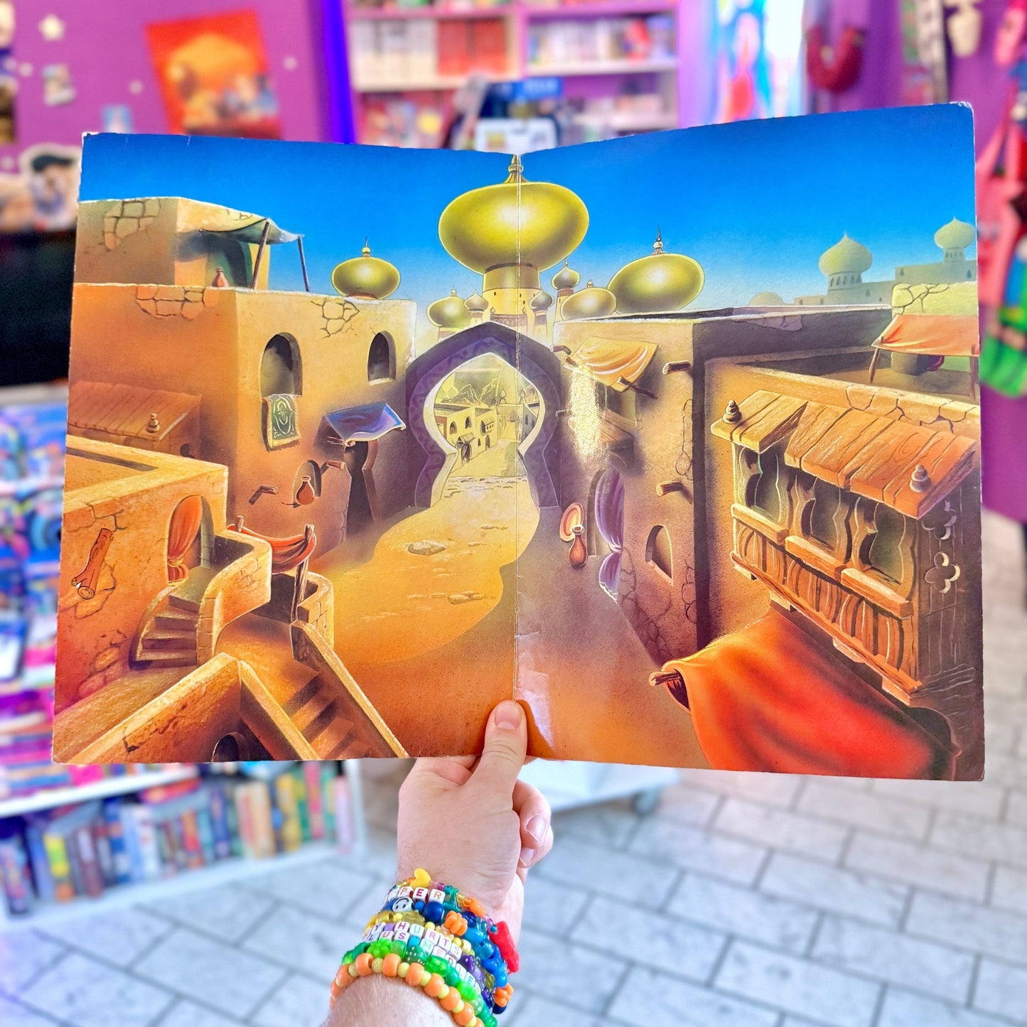 Uniset: Disney's Aladdin - XL-sized Reusable Sticker Playset (90s) - PopCultGang