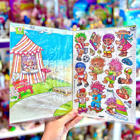 Uniset: Lucky Trolls Sticker Playset (90s) - PopCultGang
