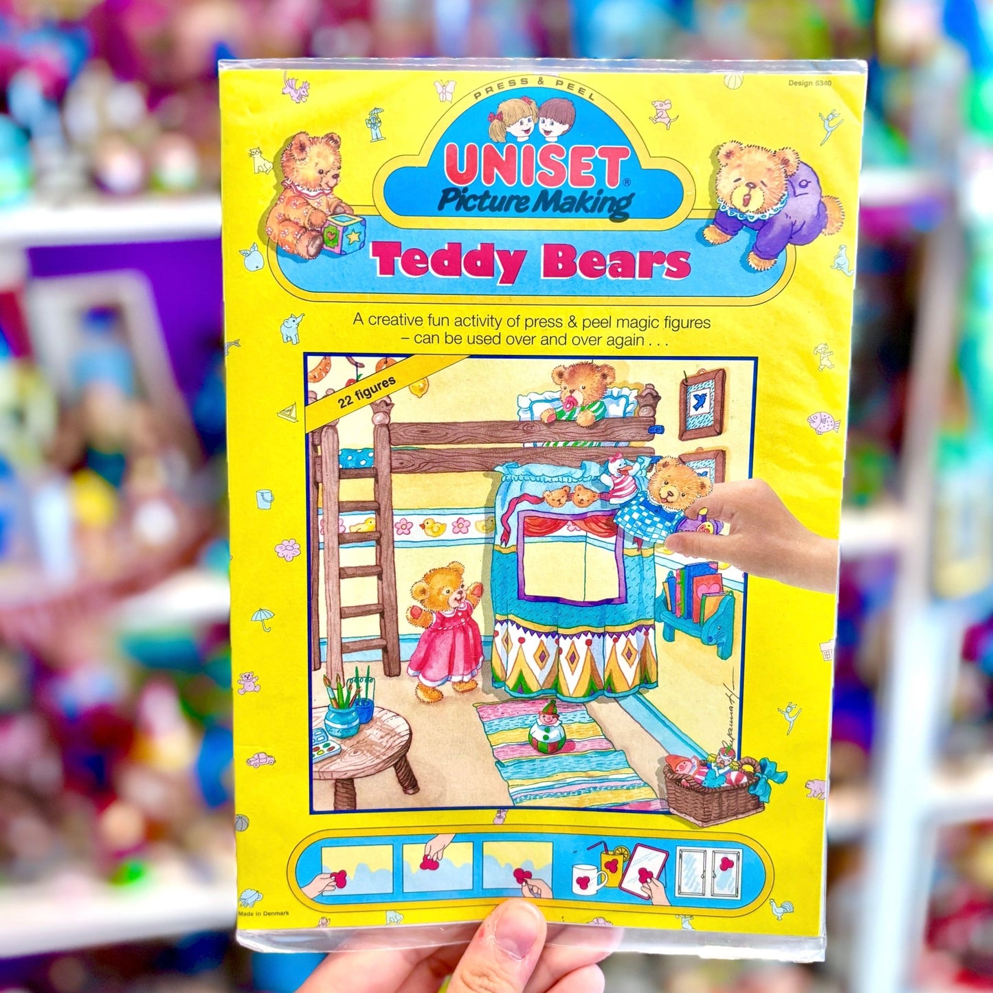 Uniset: Teddy Bears Sticker Playset (90s) - PopCultGang