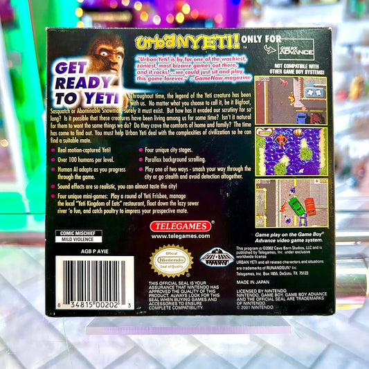 Urban Yeti (CIB, Gameboy Advance) - PopCultGang