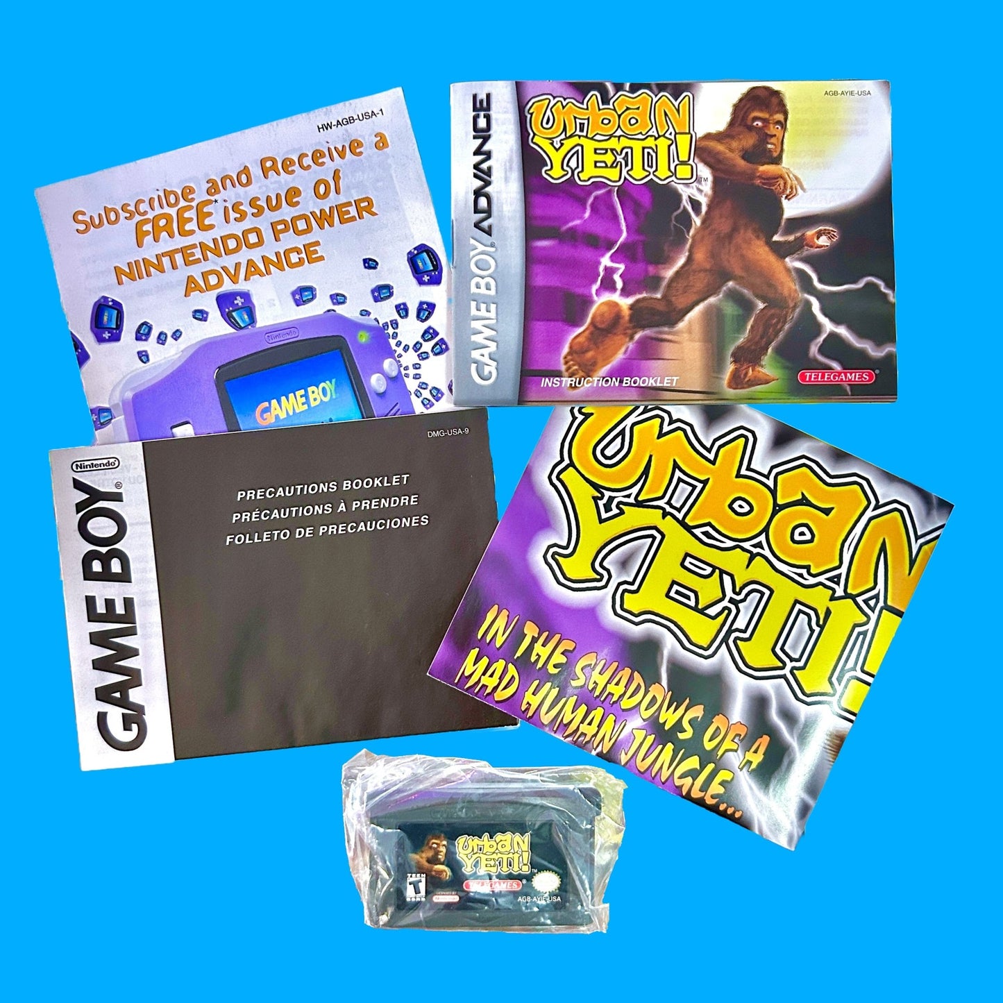 Urban Yeti (CIB, Gameboy Advance) - PopCultGang