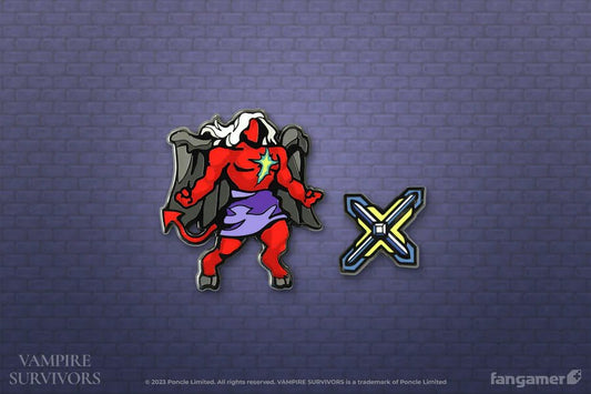 Vampire Survivors - Krochi Freetto Pin Set - PopCultGang