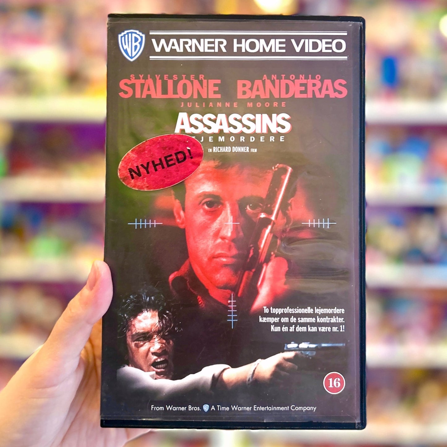 VHS: Assasins w. Sylvester Stallone (Big Box, 1995) - PopCultGang