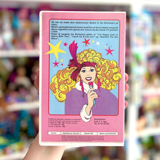 VHS: Barbie & The Rock Stars (Big Box, Danish Dub) (1988) - PopCultGang