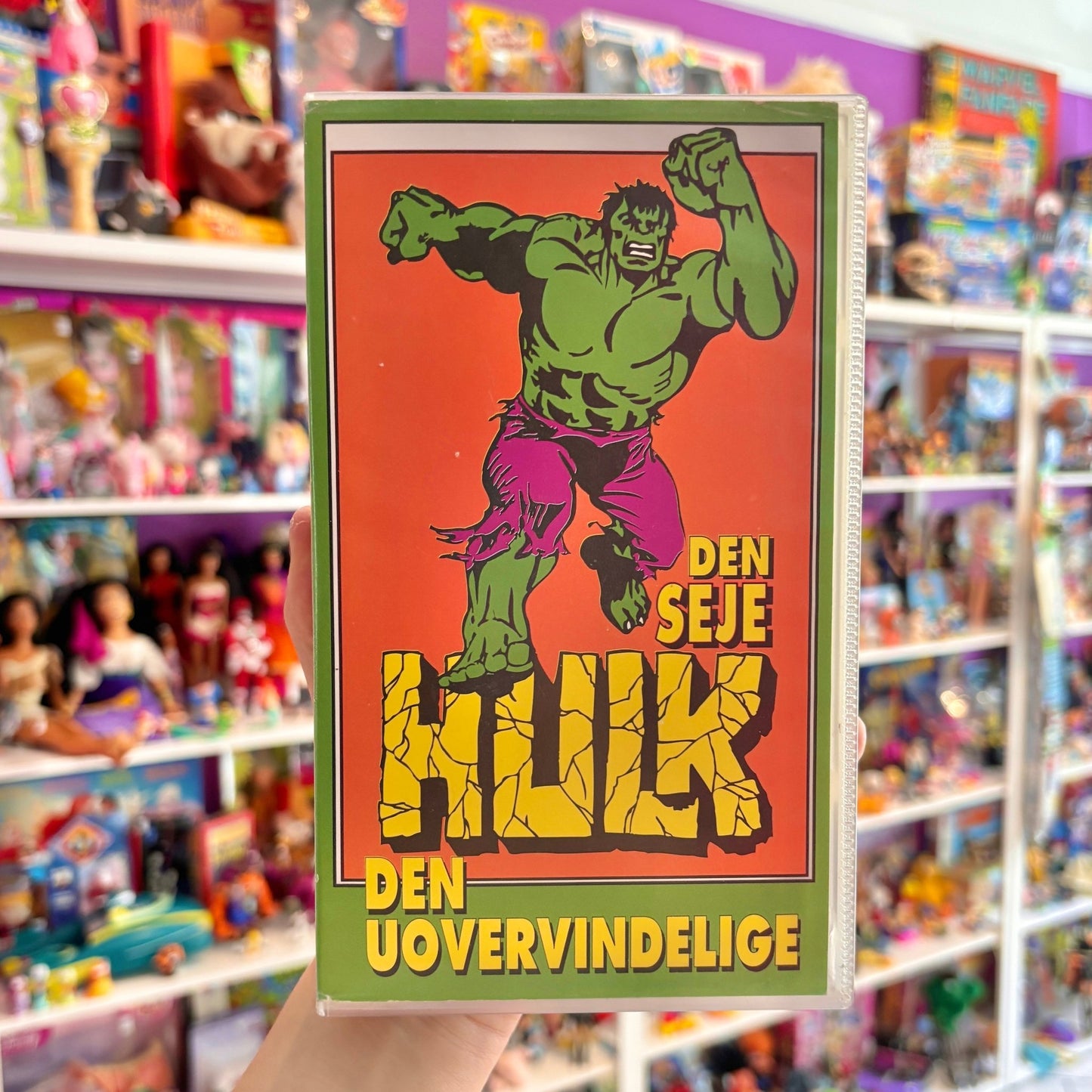 VHS - Den Seje Hulk: Den Uovervindelige - PopCultGang