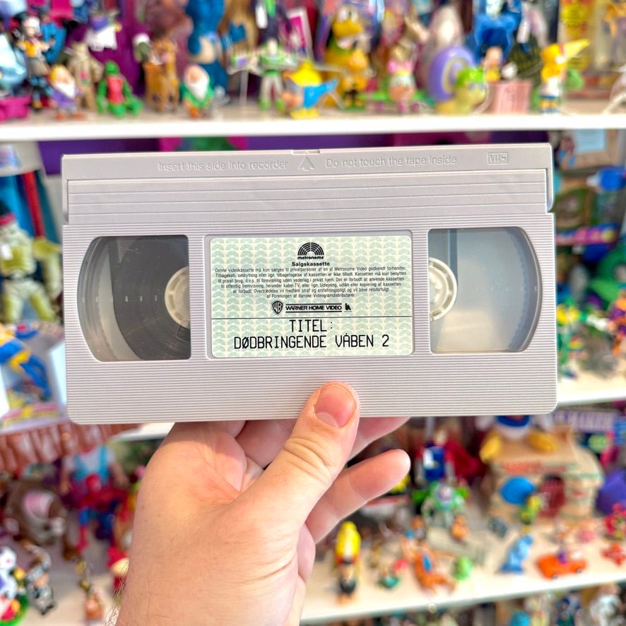VHS: Dødbringende Våben 2 (Lethal Weapons 2, danish version, 90s) - PopCultGang