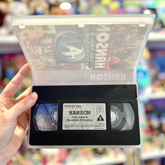 VHS: Hanson - tulsa, tokyo & the middle of nowhere (1997) - PopCultGang