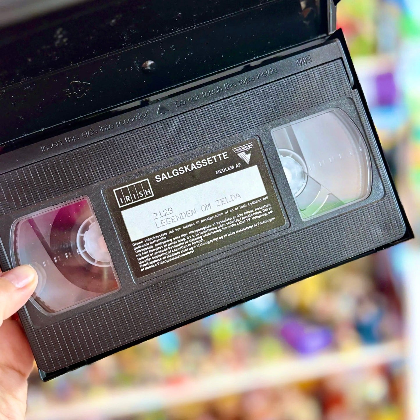 VHS: Legenden om Zelda (Danish, Nintendo, 1989) - PopCultGang