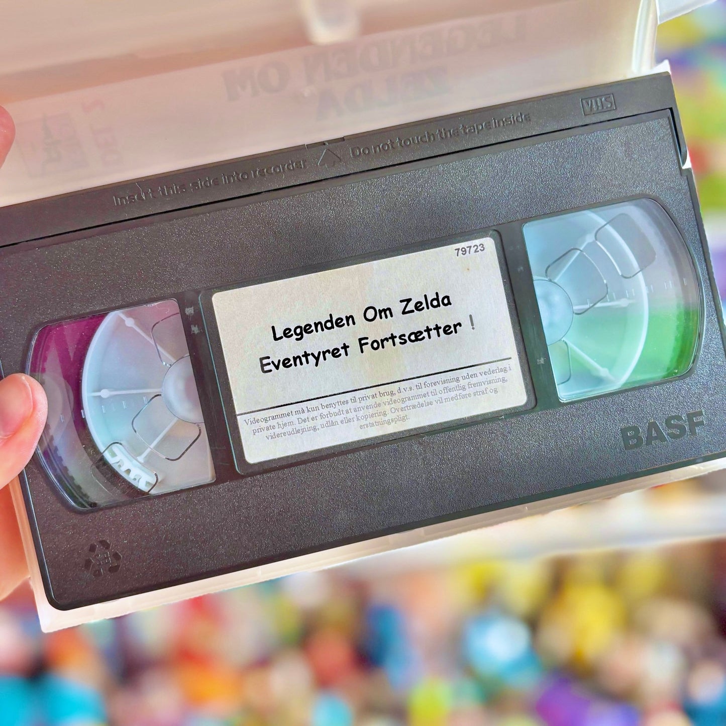 VHS: Legenden om Zelda - Del 2 (Danish, Nintendo, 1989) - PopCultGang