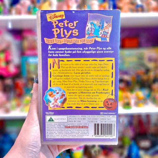 VHS: Peter Plys - Spøgelser For Sjov (Disney, 90s) - PopCultGang