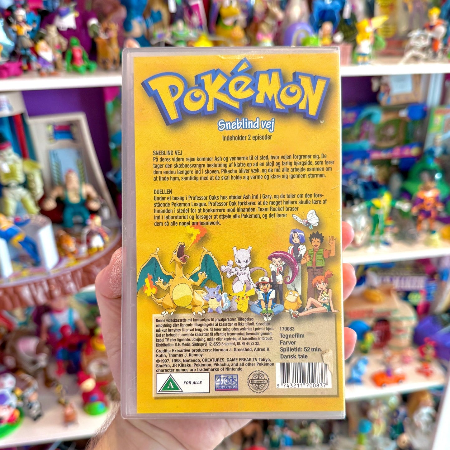 VHS: Pokemon - Sneblind Vej/Duellen (Serie 2: Nr. 6, 2000) - PopCultGang