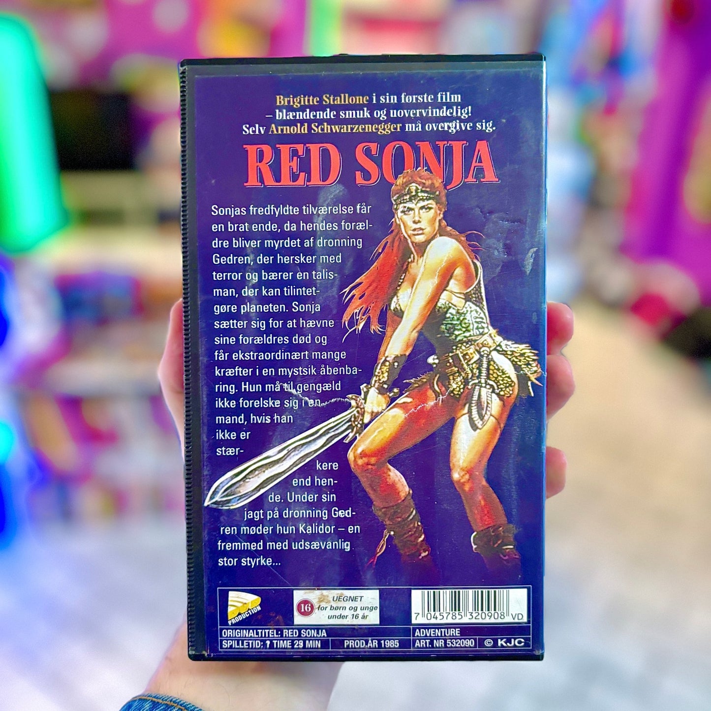 VHS: Red Sonja (80s) - PopCultGang