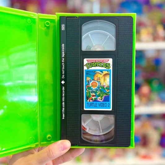 VHS: Teenage Mutant Ninja Turtles: Nr. 2 - "Dræber Pizzaer" (danish version, 80s) - PopCultGang