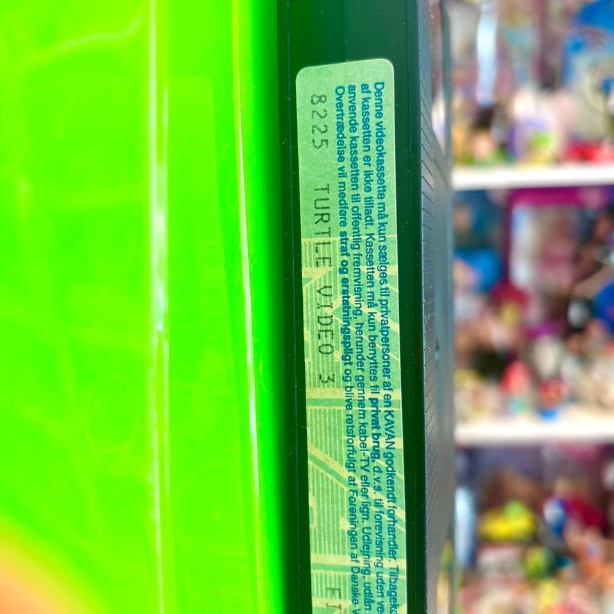 VHS: Teenage Mutant Ninja Turtles: Nr. 3 - "Invasion Af Bølle - Frøerne" (danish version, 80s) - PopCultGang