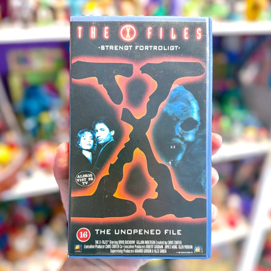 VHS: The X - Files - Strengt Fortroligt - The Unopened File (90s) - PopCultGang