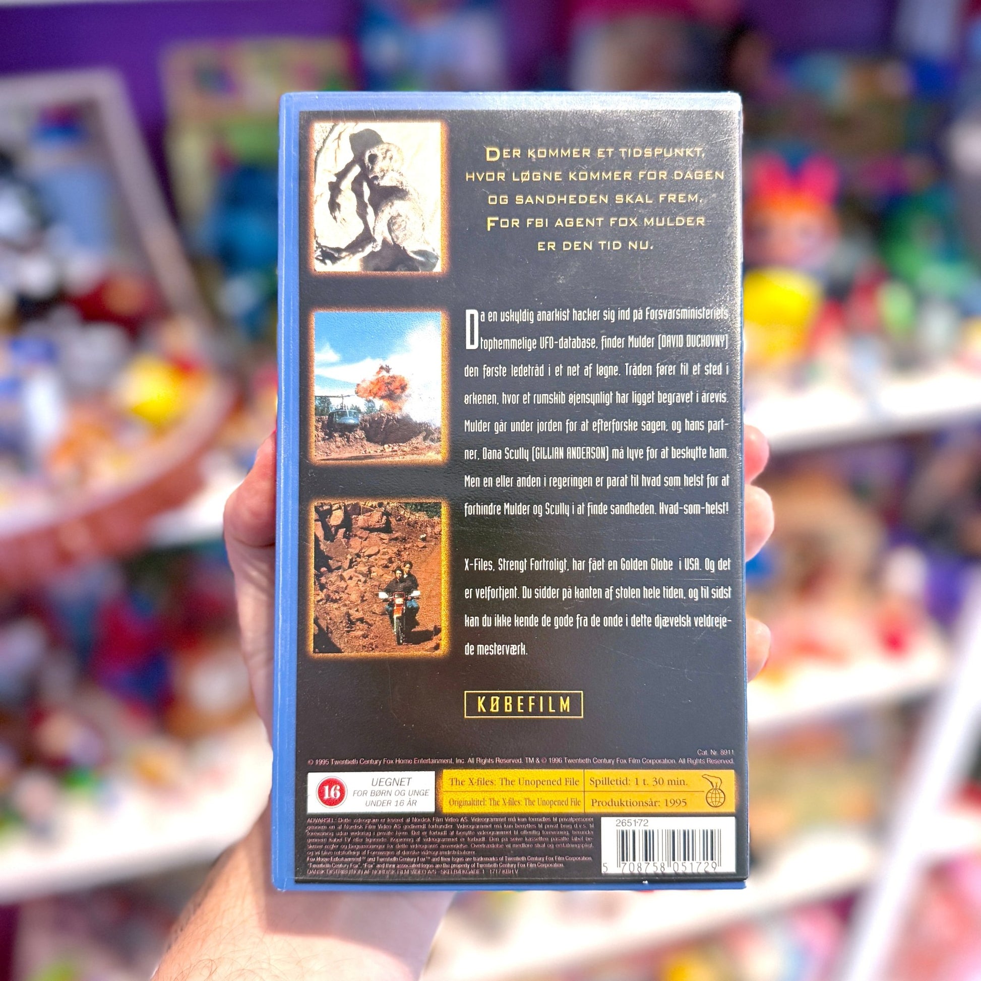 VHS: The X - Files - Strengt Fortroligt - The Unopened File (90s) - PopCultGang