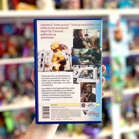 VHS: Top Dog - Chuck Norris & Reno (Big Box) - PopCultGang