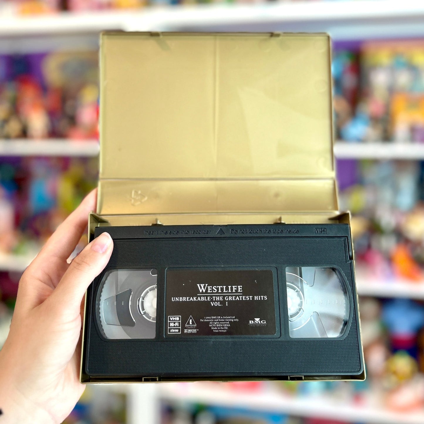 VHS: Westlife - Unbreakable - The Greatest Hits Vol. 1 - PopCultGang