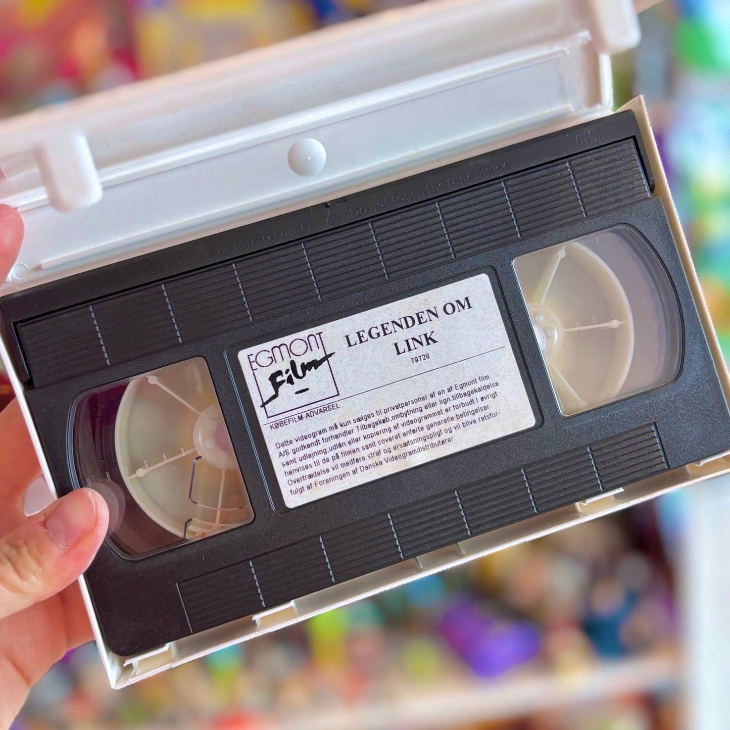 VHS: Zelda - Legenden om Link (Danish, Nintendo, 1989) - PopCultGang