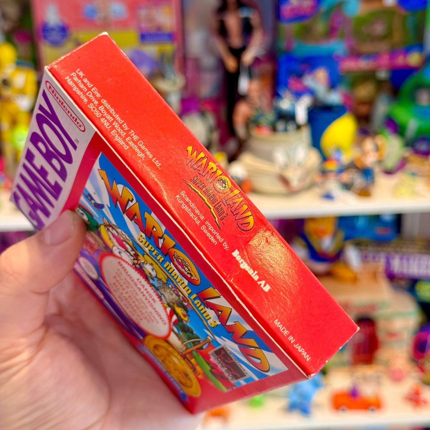 Wario Land - Super Mario Land 3 (Classic Series BERGSALA, CIB, Gameboy) - PopCultGang