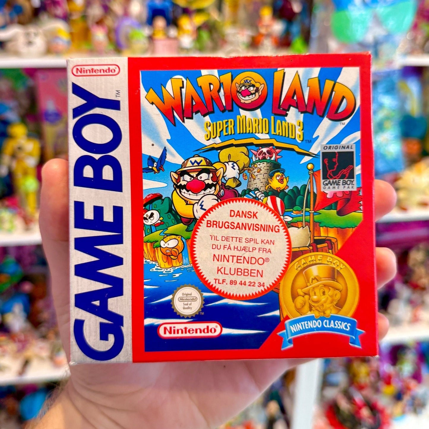 Wario Land - Super Mario Land 3 (Classic Series BERGSALA, CIB, Gameboy) - PopCultGang