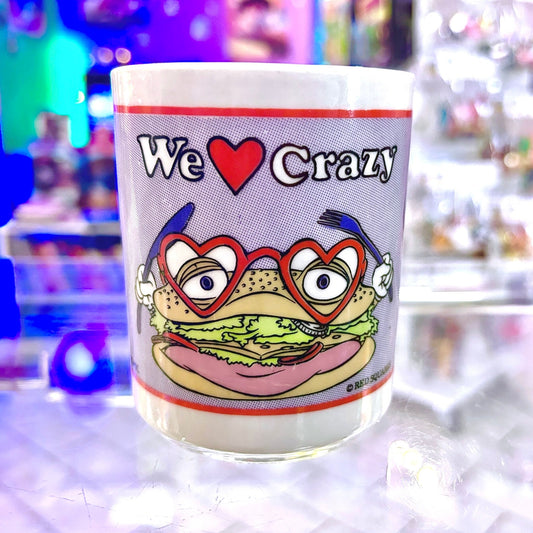 We Love Crazy Burger Mug (Euromic, 90s) - PopCultGang