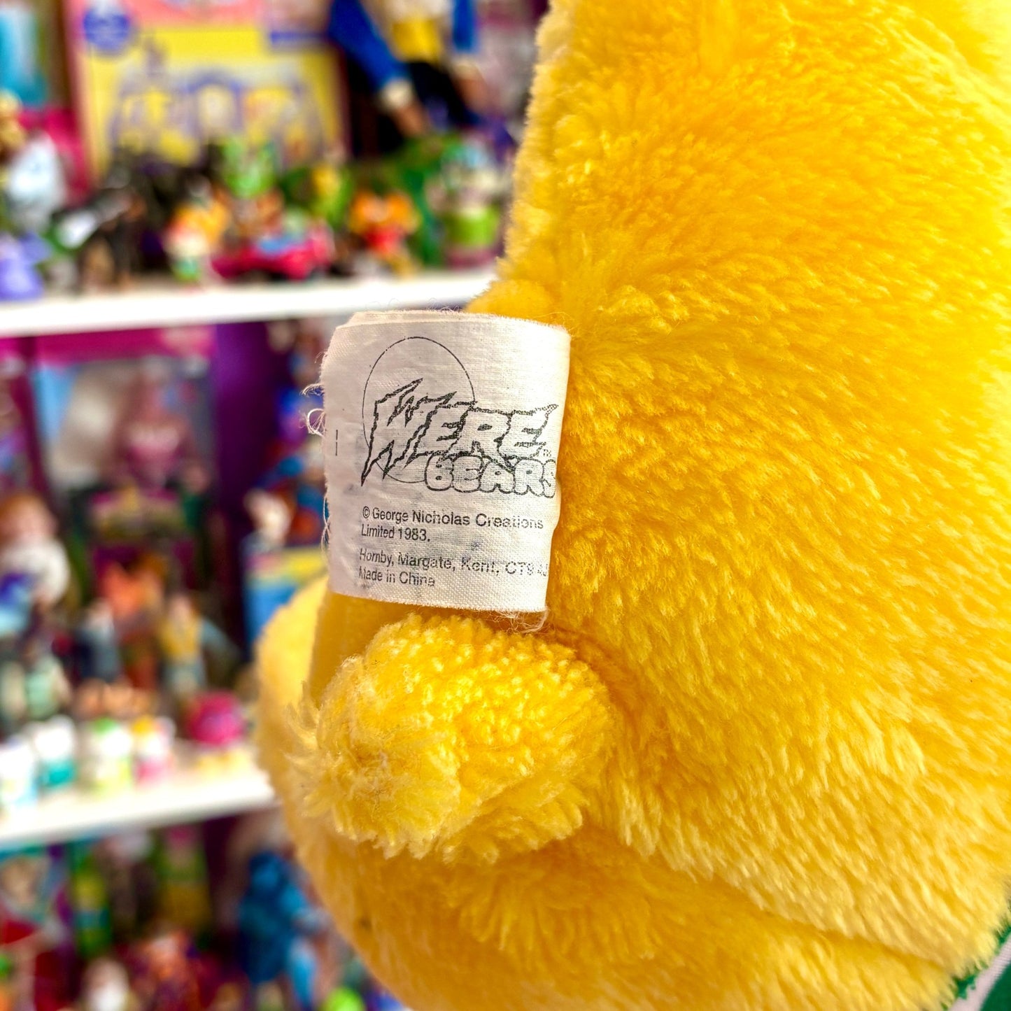 Were Bears: Grizzler Plush (Hornby, 1983) - PopCultGang