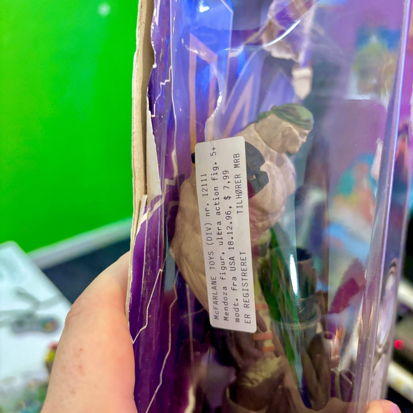 Wetworks: Mendoza Acton Figure (MOC, 1997) - PopCultGang