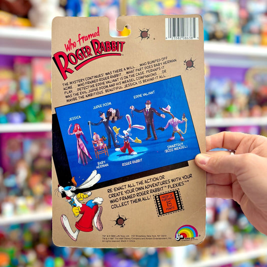 Who Framed Roger Rabbit: Baby Herman Flexies (MOC, 80s) - PopCultGang