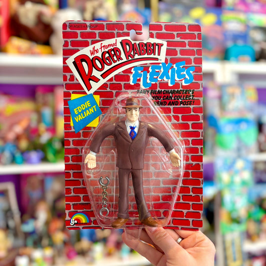Who Framed Roger Rabbit: Eddie Valiant Flexies (MOC, 80s)l - PopCultGang