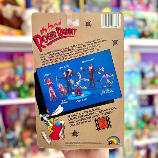 Who Framed Roger Rabbit: Eddie Valiant Flexies (MOC, 80s)l - PopCultGang