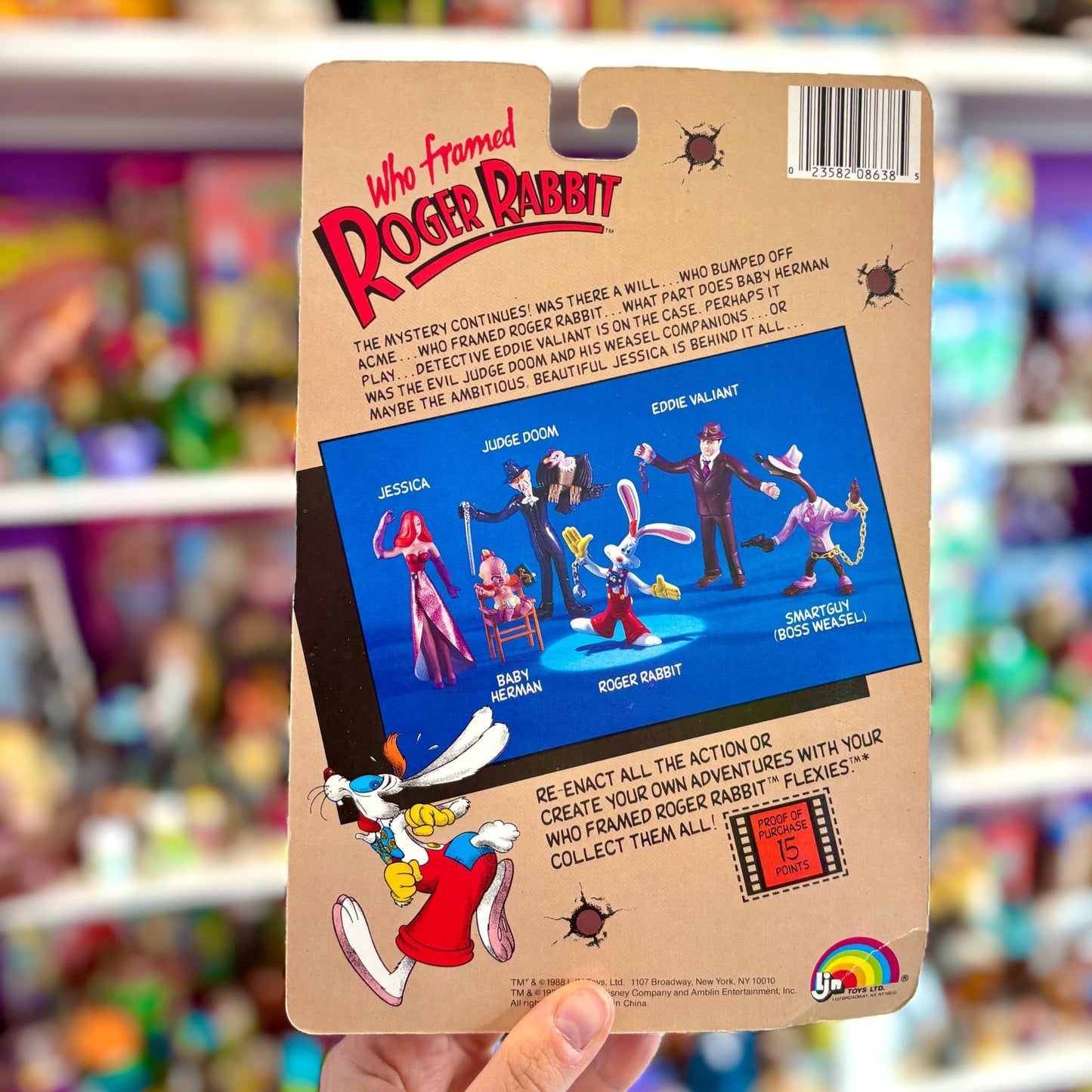 Who Framed Roger Rabbit: Jessica Rabbit Flexies (MOC, 80s) - PopCultGang