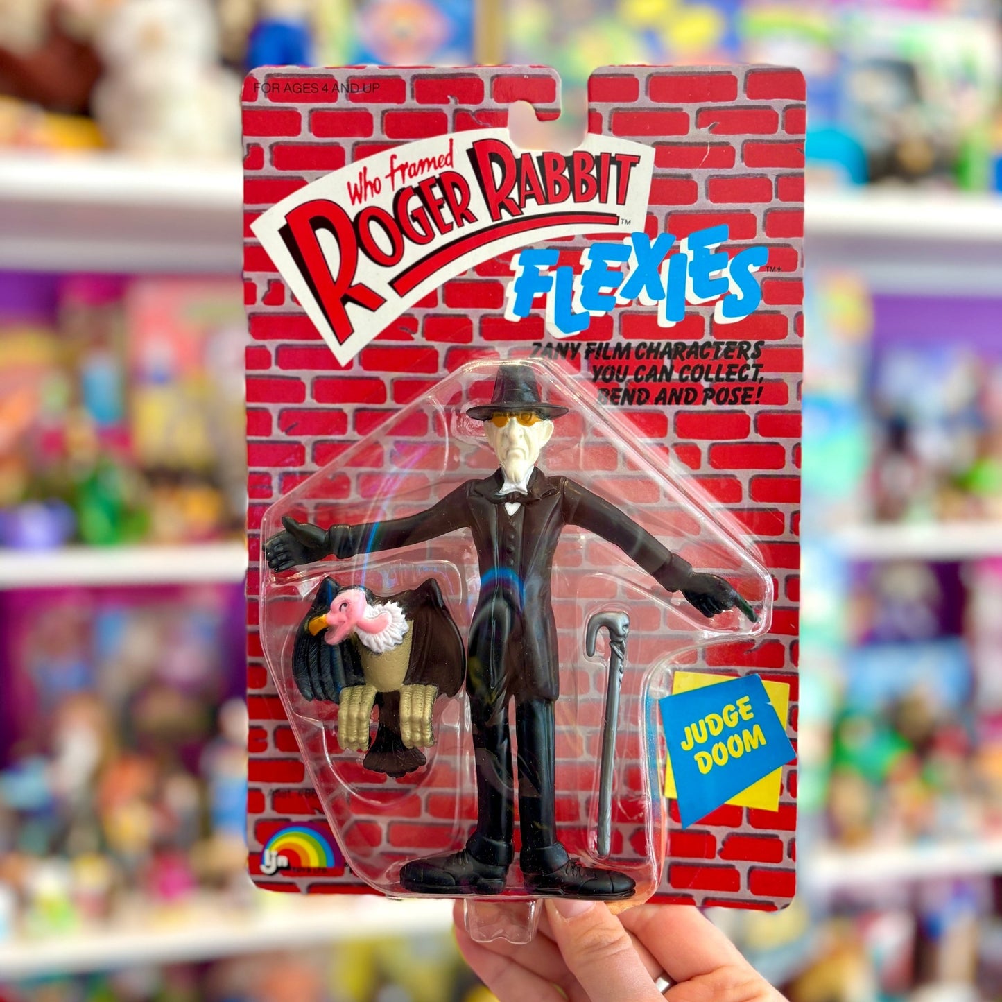 Who Framed Roger Rabbit: Judge Doom Flexies (MOC, 80s) - PopCultGang