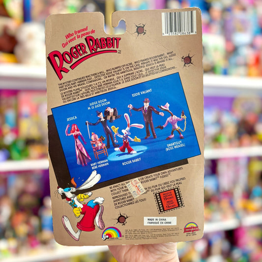 Who Framed Roger Rabbit: Smart Guy Boss Weasel Flexies (MOC, 80s) - PopCultGang