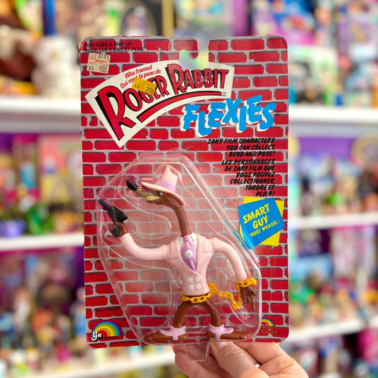 Who Framed Roger Rabbit: Smart Guy Boss Weasel Flexies (MOC, 80s) - PopCultGang