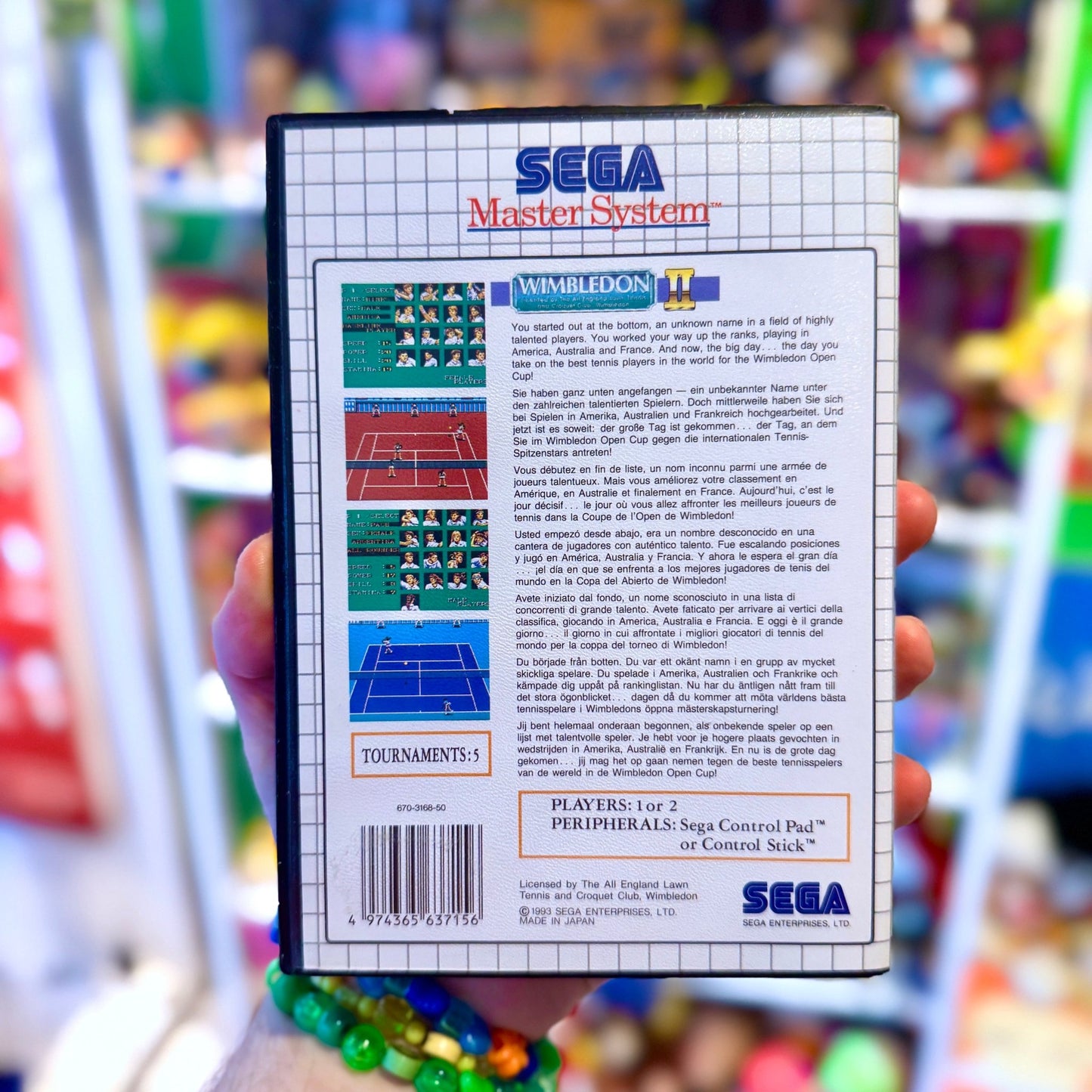 Wimbledon 2 (Sega Master System) - PopCultGang