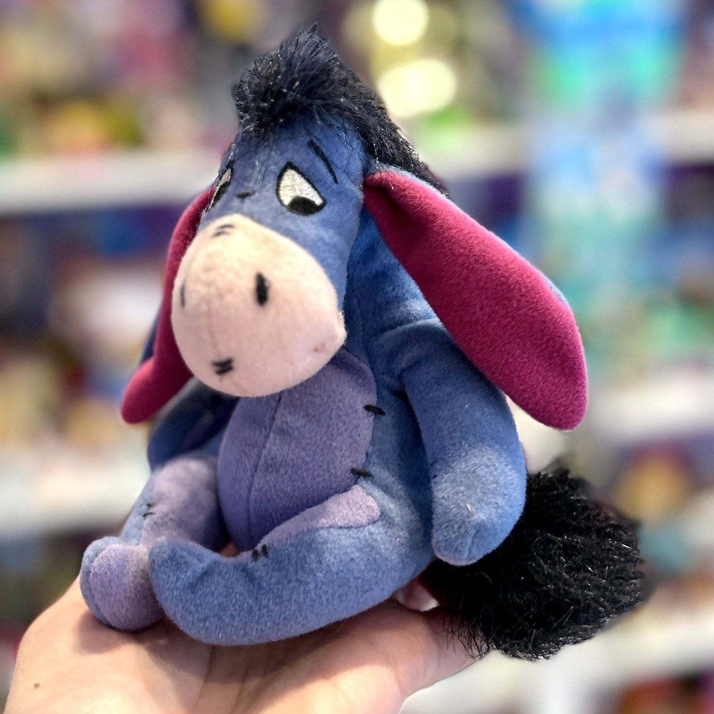 Winnie the Pooh: Eeyore Bean Plush (Disney, 90s) - PopCultGang