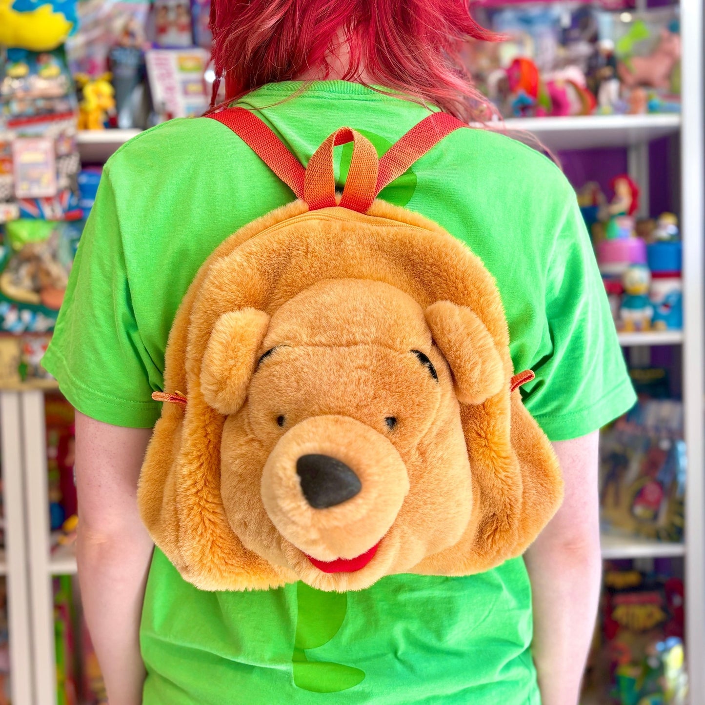 Winnie The Pooh Plush Backpack (Disney Store, 90s) - PopCultGang