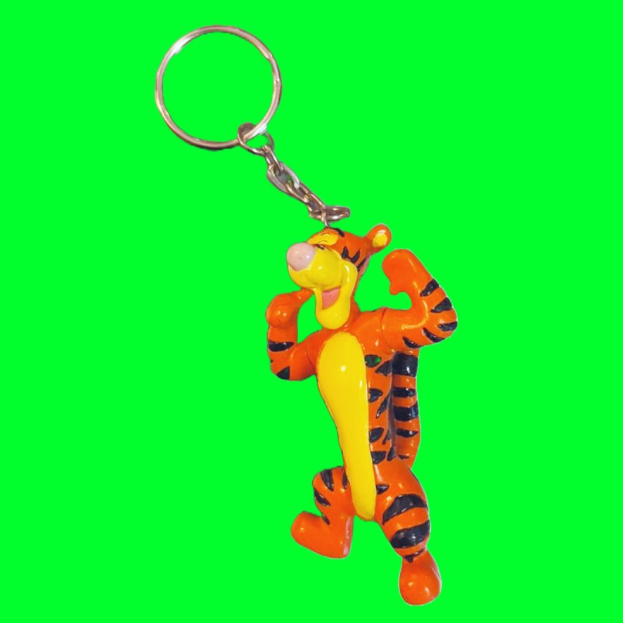Winnie The Pooh: Tigger 3D Figure Keychain (Disney, 90s) - PopCultGang