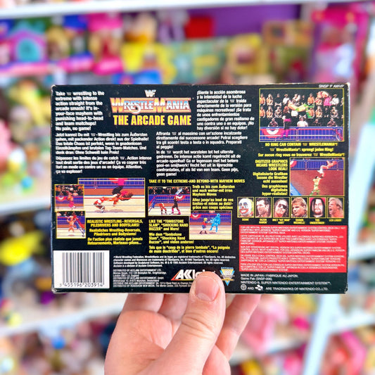 WWF Wrestlemania: The Arcade Game (CIB, SNES) - PopCultGang