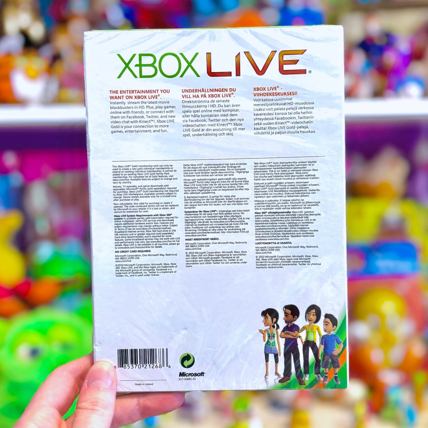 Xbox Live 3 Months Gold Membership - Physical Sealed Card (Xbox 360) - PopCultGang