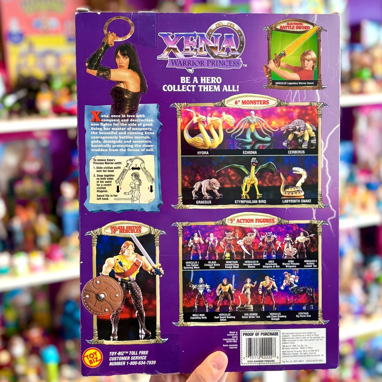 Xena: Warrior Princess Posable Figure (Deluxe Edition, 1996) - PopCultGang