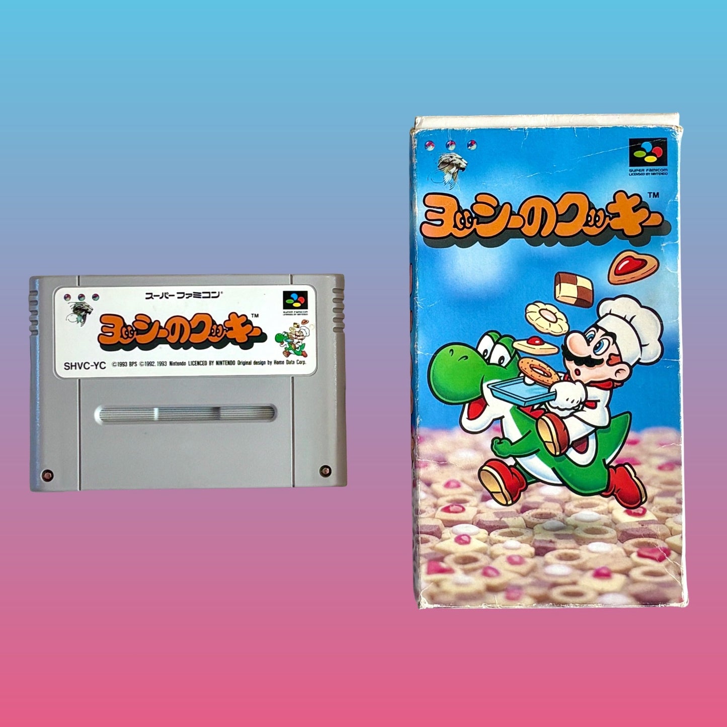 Yoshi no Cookie: Kuruppon Oven de Cookie / Yoshi's Cookie (Super Famicom) - PopCultGang